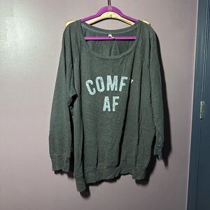 Comfy AF Gray Sweatshirt